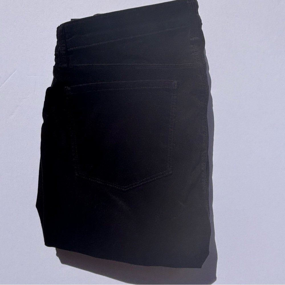 J Brand Super Skinny Jeans 815T635 Black Size 29 Mid Rise Stretch Velvet Sateen